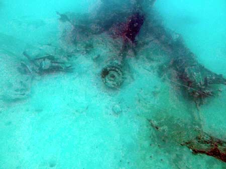 avenger propeller wreck palau found by bentprop