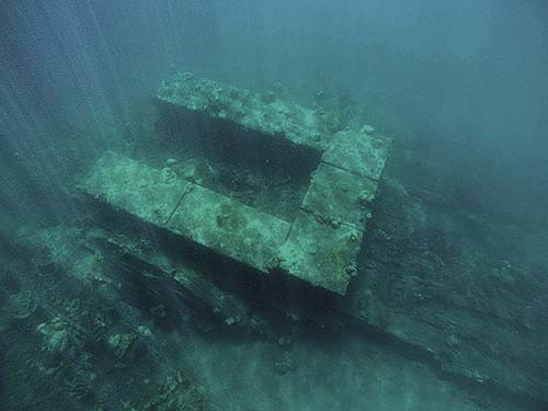 sunk wwII japanese boats