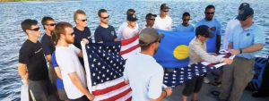 Flag Ceremony - Palau